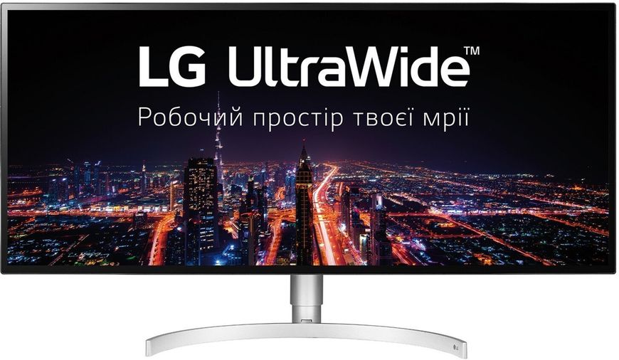 Монітор LG 34" 34WK95U-W 2xHDMI, DP, Thunderbolt3, USB, MM, NanoIPS, 5160x2160, DCI-P3 98%, ActionSync, HAS, HDR600 34WK95U-W фото