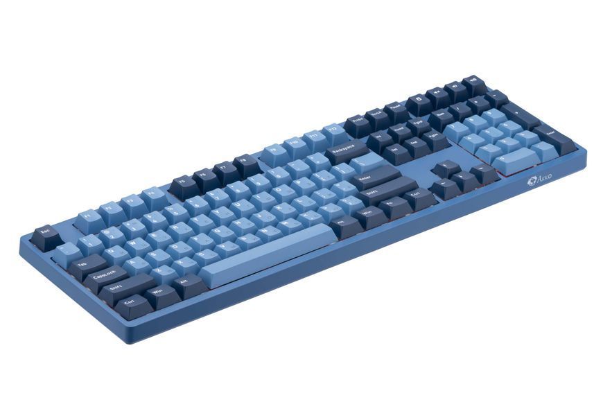 Akko Клавіатура механічна 3108DS Ocean Star 108Key, CS Blue V2, USB-A, EN/UKR, No Led, Блакитний
