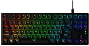 HyperX Клавіатура Alloy Origins Core PBT Aqua USB RGB ENG/RU Black