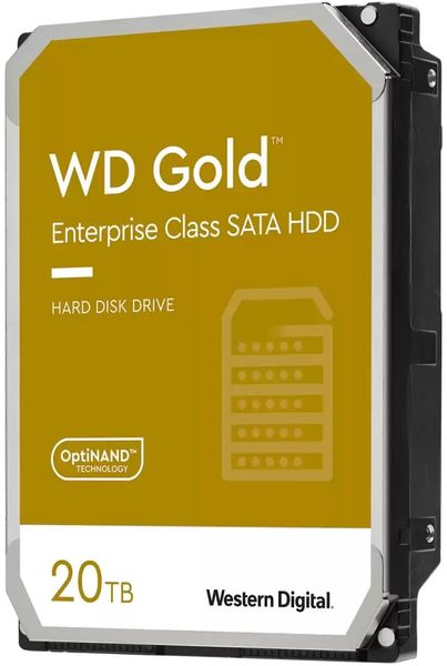 WD Жорсткий диск 20TB 3.5" 7200 512MB SATA Gold