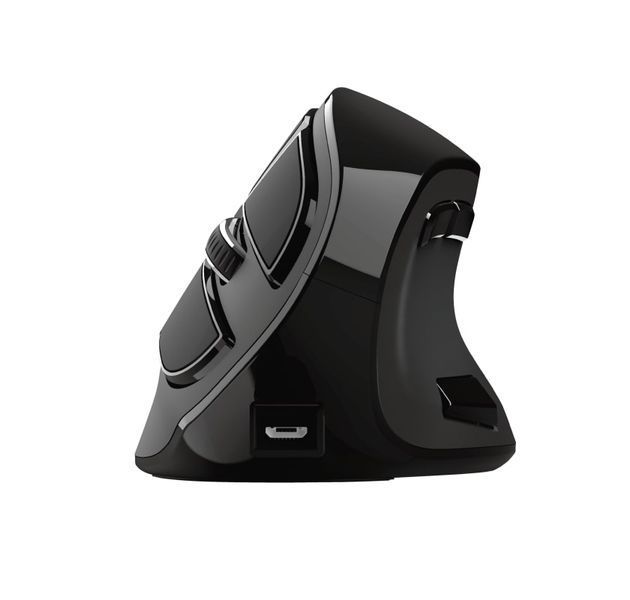 Trust Voxx Rechargeable Ergonomic WL Black