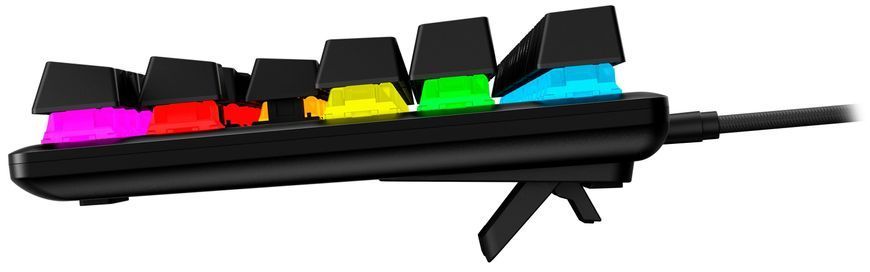 HyperX Клавіатура Alloy Origins Core PBT Aqua USB RGB ENG/RU Black