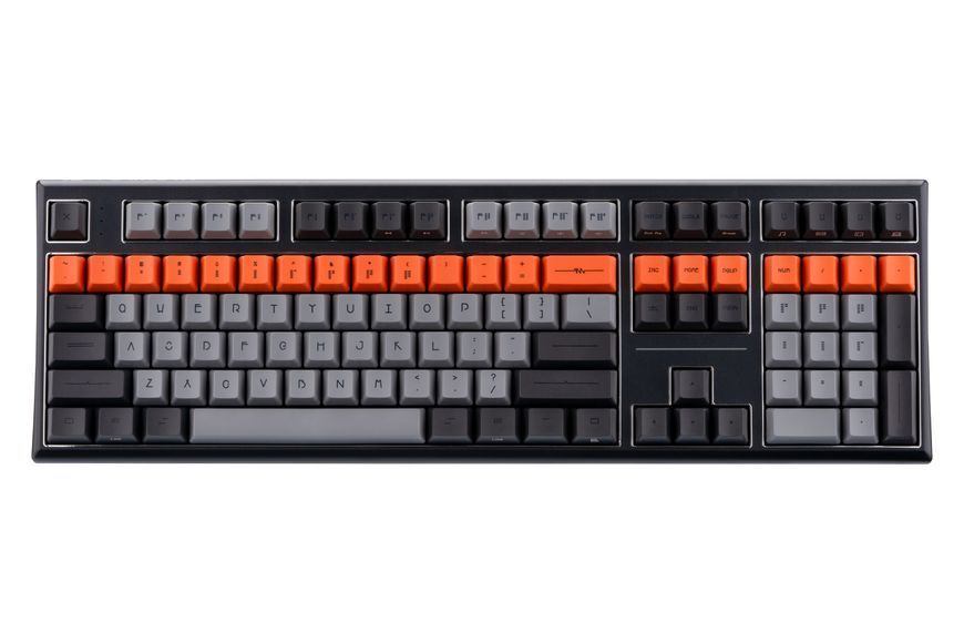 Varmilo Клавіатура механічна Lure VBM108 Bot: Lie 108Key, EC V2 Ivy, USB-A, EN, White Led, Чорний