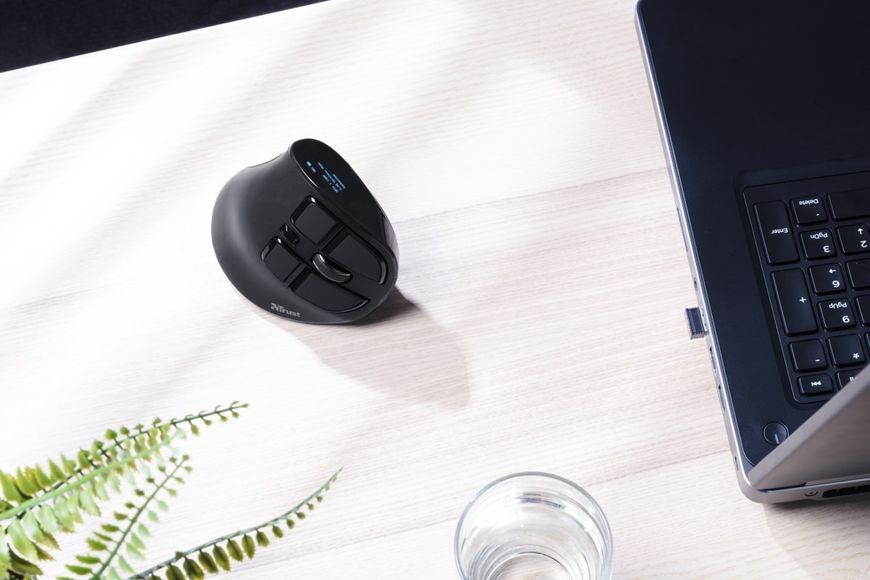 Trust Voxx Rechargeable Ergonomic WL Black