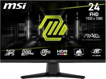 Монітор MSI 23.8" MAG 242F HDMI, DP, Audio, IPS, 200Hz, 0.5ms, sRGB 115%, FreeSync 9S6-3BC51T-001 фото