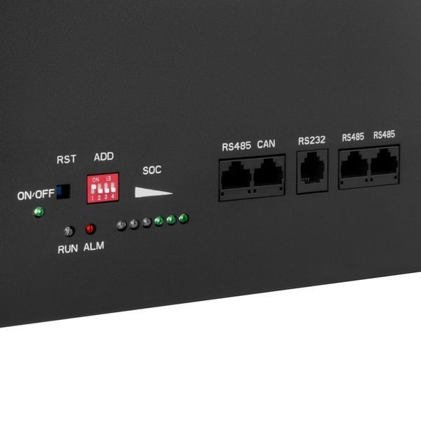 Акумулятор LP LiFePO4 48V (51,2V) - 230 Ah (11776Wh) (Smart BMS 200A) с LCD RM