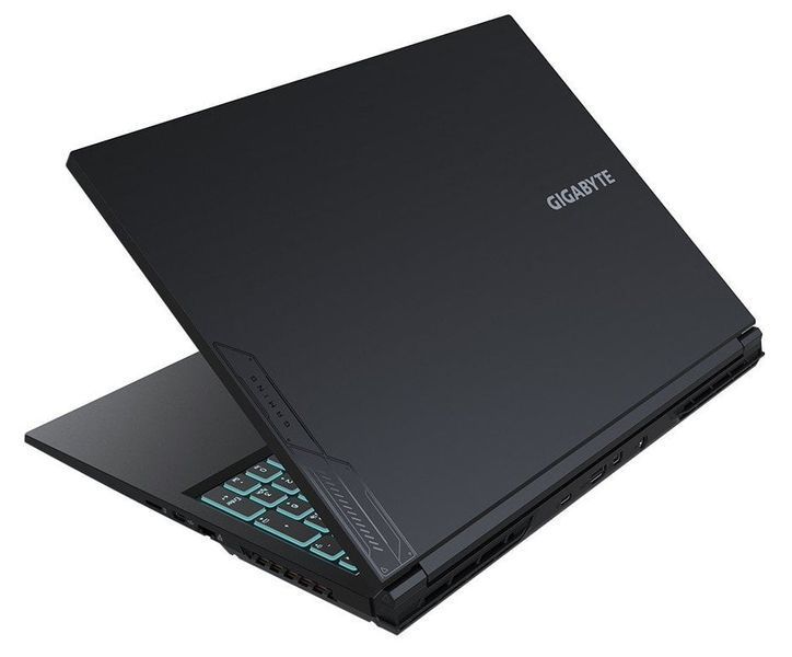 Gigabyte Ноутбук G6 КF 16.0 FHD+ 165Hz, intel i5-13500H, 16GB, F512GB, NVD4060-8, DOS, чорний G6_KF-53KZ853SD фото