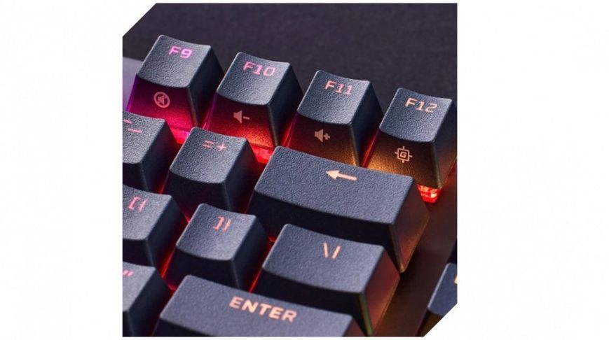 HyperX Клавіатура Alloy Origins Core PBT Red USB RGB ENG/RU Black
