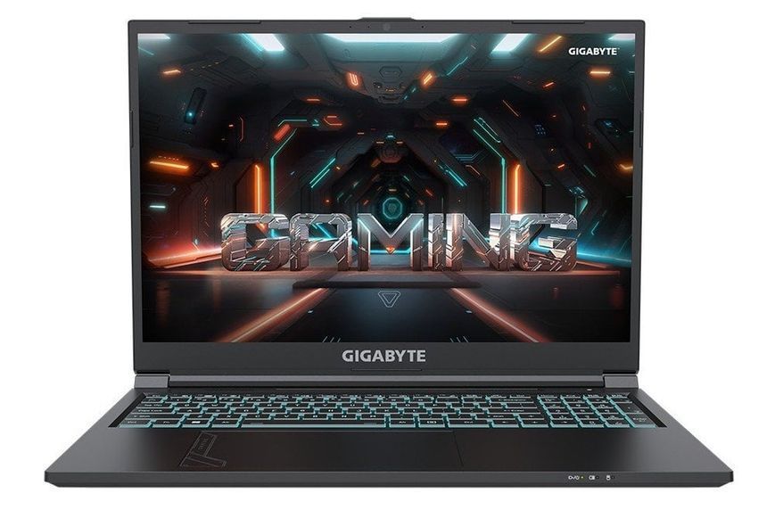 Gigabyte Ноутбук G6 КF 16.0 FHD+ 165Hz, intel i5-13500H, 16GB, F512GB, NVD4060-8, DOS, чорний G6_KF-53KZ853SD фото