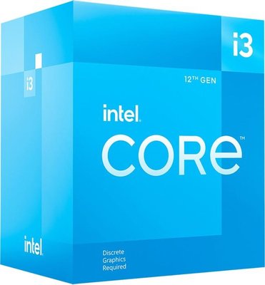 Intel ЦПУ Core i3-12100F 4C/8T 3.3GHz 12Mb LGA1700 58W w/o graphics Box