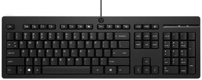 HP Клавиатура 125 USB Black