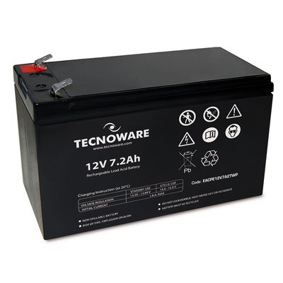 Акумуляторна батарея TECNOWARE 12V 7.2Ah EACPE12V7A2TWP фото