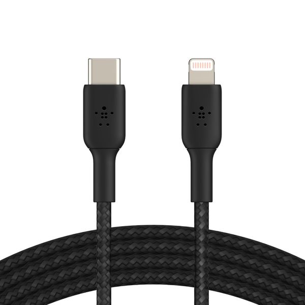 Belkin USB-С - Lightning, BRAIDED[2m, black]