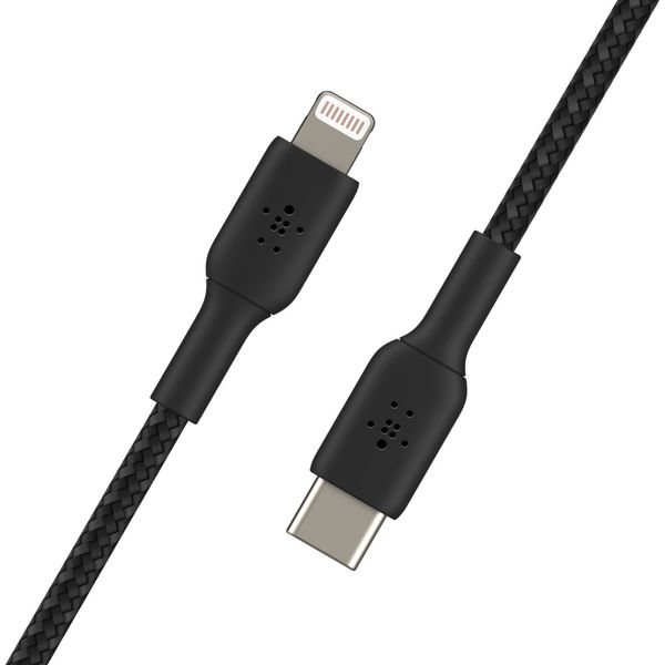 Belkin USB-С - Lightning, BRAIDED[2m, black]