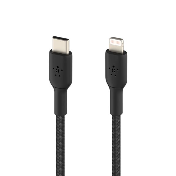 Belkin USB-С - Lightning, BRAIDED[2m, black]