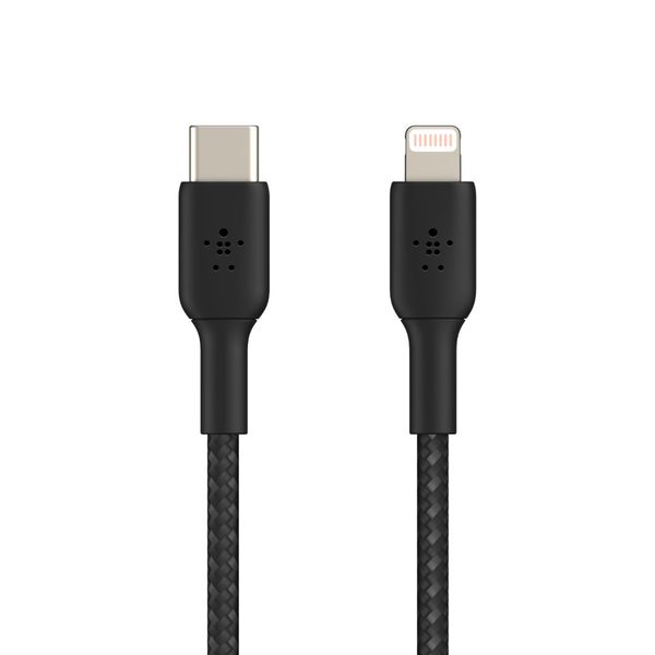 Belkin USB-С - Lightning, BRAIDED[2m, black]