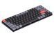 Keychron Клавіатура механічна K3 PRO 84Key, Gateron Brown, BT/USB-A, Low Profile, QMK, EN/UKR, White LED, Чорний