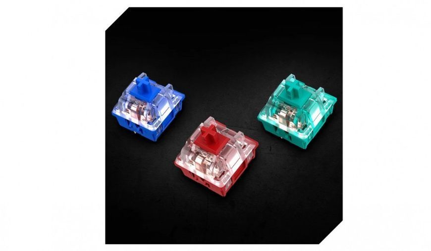 HyperX Клавіатура Alloy Origins Red USB RGB PBT ENG/RU, Black