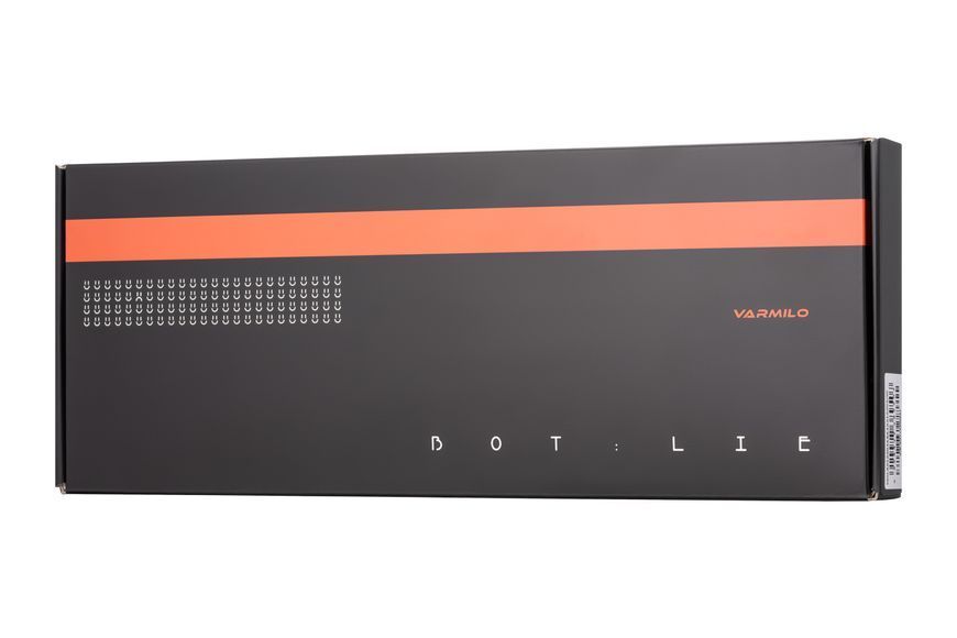 Varmilo Клавіатура механічна Lure VBM108 Bot: Lie 108Key, EC V2 Sakura, USB-A, EN, White Led, Чорний