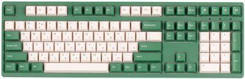 Akko Клавіатура механічна 3108 DS Matcha Red Bean 108Key, CS Orange V2, USB-A, EN/UKR, No Led, Зелений