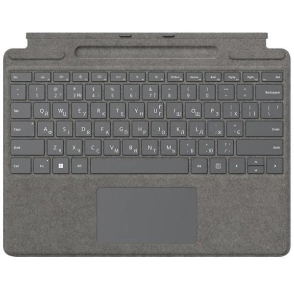 Microsoft Комплект для Surface Pro 9 (клавиатура Pro Signature Platinum + стилус Surface Slim Pen 2 Black) 8X8-00061 фото