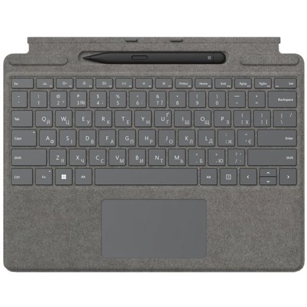 Microsoft Комплект для Surface Pro 9 (клавиатура Pro Signature Platinum + стилус Surface Slim Pen 2 Black) 8X8-00061 фото