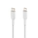 Belkin USB-С - Lightning, BRAIDED[2m, white]