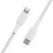 Belkin USB-С - Lightning, BRAIDED[2m, white]