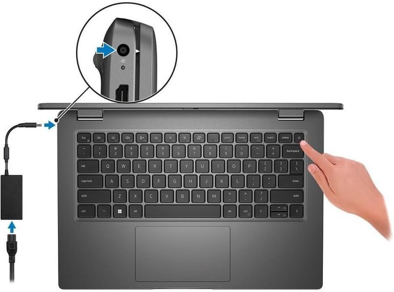 Dell Ноутбук Latitude 3540 15.6" FHD IPS AG, Intel i5-1335U, 16GB, F512GB, UMA, Win11P, черный N015L354015UA_W11P фото