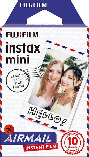 Fujifilm COLORFILM INSTAX MINI AIRMAIL (54х86мм 10шт)