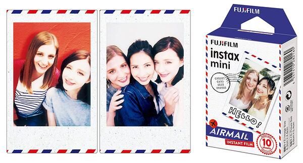 Fujifilm COLORFILM INSTAX MINI AIRMAIL (54х86мм 10шт)