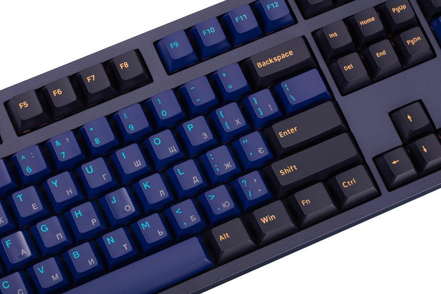Akko Клавиатура механическая 3108 DS Horizon 108Key, CS Pink V2, USB-A, EN/UKR, No Led, Синий