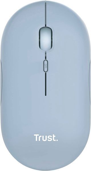 Trust Миша Puck Rechargeable Ultra-Thin BT WL Silent Blue