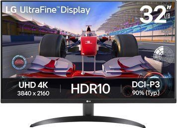 Монітор LG 31.5" 32UR500K-B 2xHDMI, DP, Audio, VA, 3840x2160, 4ms, DCI-P3 90%, FreeSync, HDR10 32UR500K-B фото