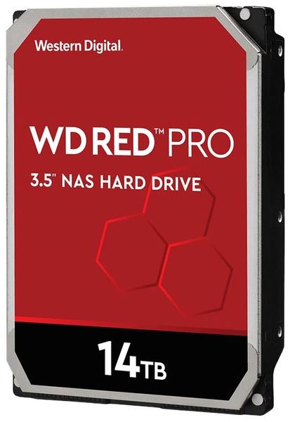 WD Red Pro[Жесткий диск 14TB 3.5" 7200 512MB SATA Red Pro NAS]