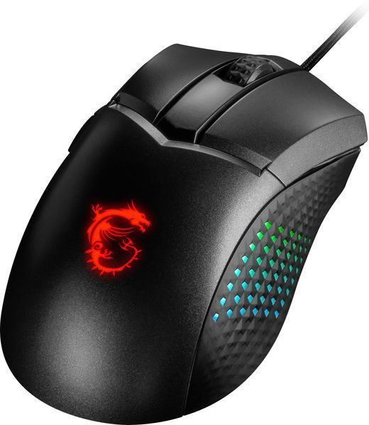 MSI Мышь Clutch GM51 LIGHTWEIGHT, RGB, USB-A, черный