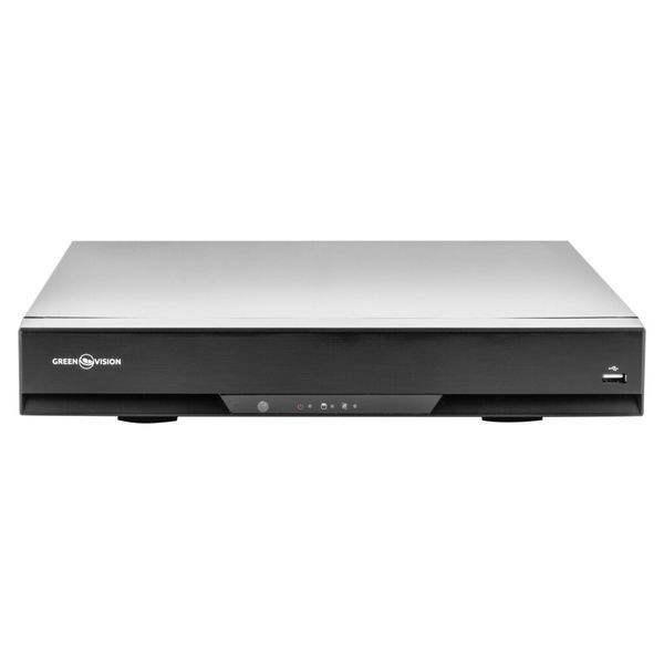 IP відеореєстратор 24-канальний 8MP NVR GreenVision GV-N-G008/24