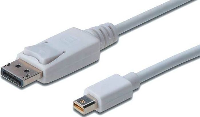 Digitus miniDisplayPort to DisplayPort (AM/AM)[2.0m, white]