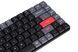 Keychron Клавіатура механічна K3 PRO 84Key, Gateron Red, BT/USB-A, Low Profile, QMK, EN/UKR, White LED, Чорний