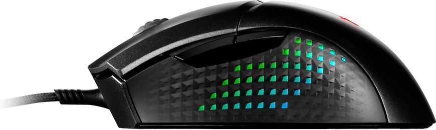 MSI Мышь Clutch GM51 LIGHTWEIGHT, RGB, USB-A, черный