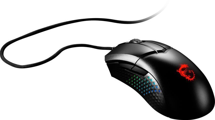 MSI Мышь Clutch GM51 LIGHTWEIGHT, RGB, USB-A, черный