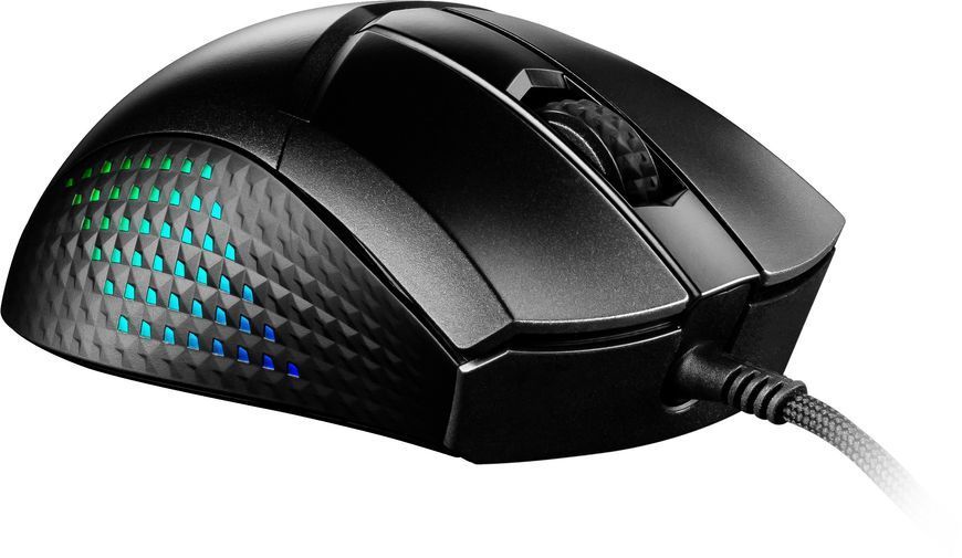 MSI Мышь Clutch GM51 LIGHTWEIGHT, RGB, USB-A, черный