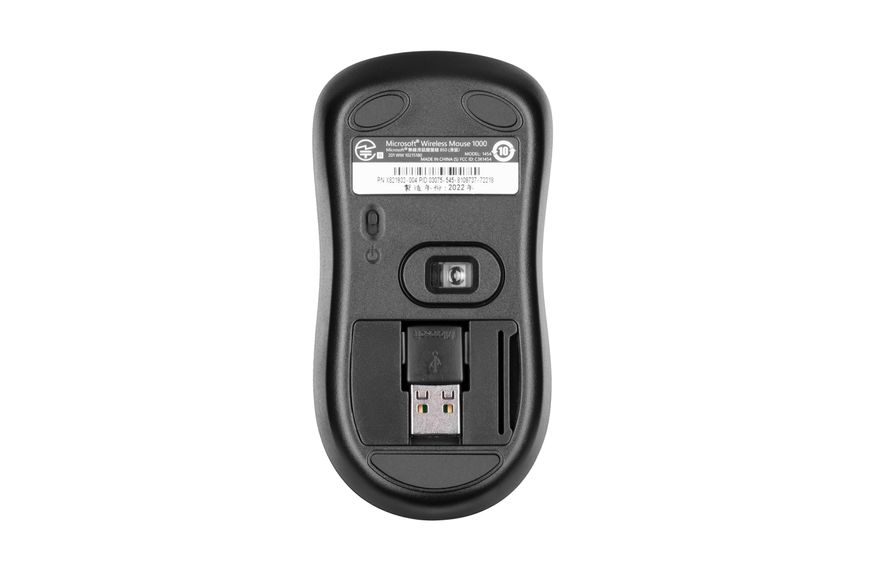 Microsoft Комплект Microsoft Desktop 850 109key, WL, EN/UKR/RU, Чорний PY9-00012 фото