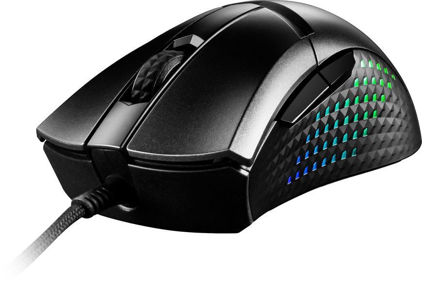 MSI Мышь Clutch GM51 LIGHTWEIGHT, RGB, USB-A, черный