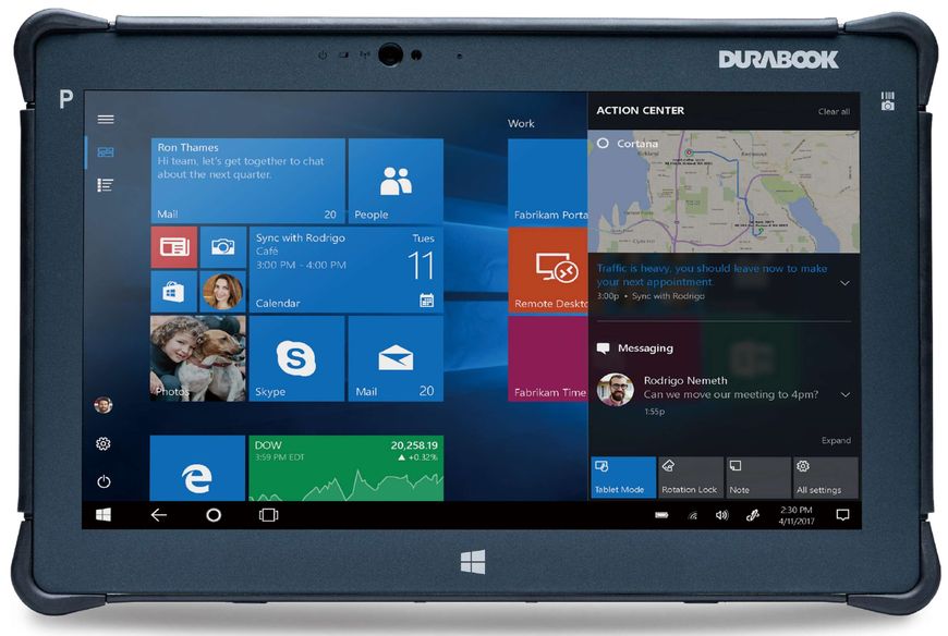 Durabook Планшет R11 11.6" FHD, Intel P 8505, 8GB, F256GB, UMA, 3950mAh, Win10P