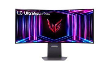 Монітор LG 34" 34GS95QE-B 2xHDMI, DP, USB, Audio, OLED, 3440x1440, 240Hz, 0.03ms, DCI-P3 98.5%, G-SYNC, FreeSync, AdaptiveSync, HAS, DisplayHDR True Black 400 34GS95QE-B фото