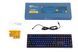 Akko Клавиатура механическая 3108 DS Horizon 108Key, CS Orange V2, USB-A, EN/UKR, No Led, Синий
