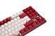 Varmilo Клавіатура механічна VEM87 Koi 87Key, EC V2 Rose, USB-A, EN/UKR, White Led, Червоний