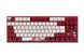 Varmilo Клавіатура механічна VEM87 Koi 87Key, EC V2 Rose, USB-A, EN/UKR, White Led, Червоний