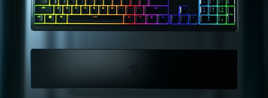 Razer Клавіатура Ornata V3 RGB 104key Mecha-Membrane Switch USB RU Black